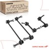 A-Premium Set of 4, Front & Rear Sway Bar Links