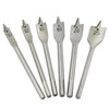 Aussel 6PCS Wood Flat Drill Bits Set 10,12,16,18,20&25mm Woodworking Hole