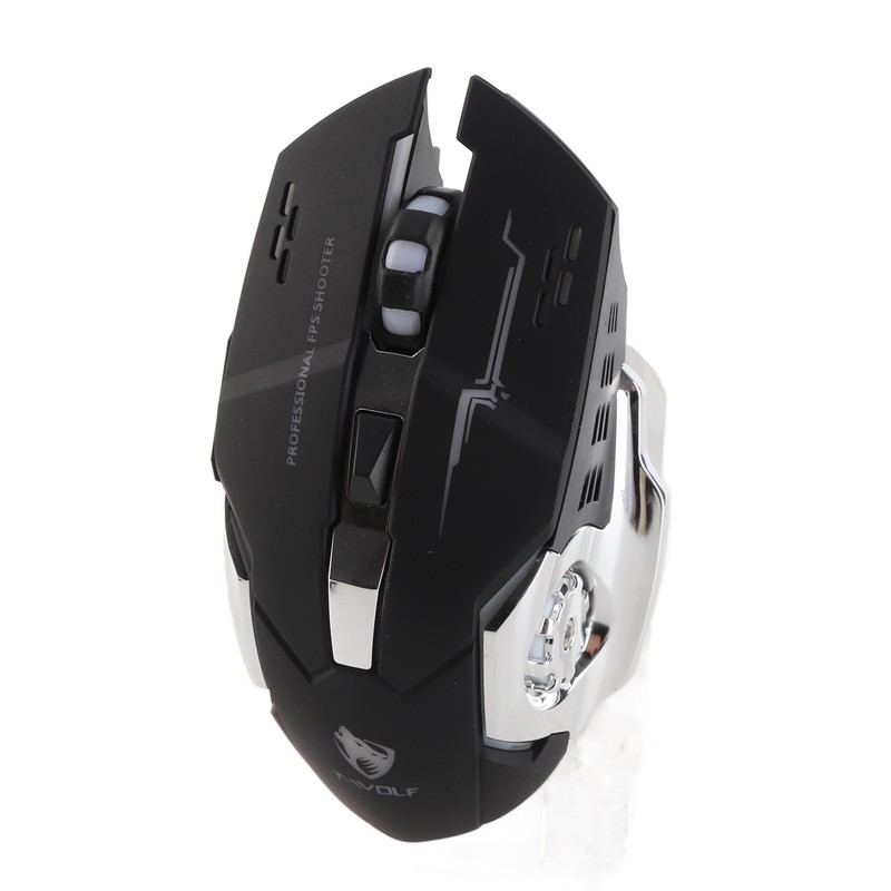 Mouse Ergonomic Silent 1200 1600 2400 DPI Wireless Mechanical Mouse