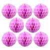 Ruidee Pack of 8 Paper Honeycomb Balls 20 cm Honeycomb