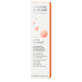 ANNEMARIE BÖRLIND NATUPERFECT Anti-Pigment & Brightening Fluid (50 ml) - For Pigment Spots, For All Skin Types, For Even & Radiant Skin, Vegan