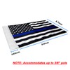 Motorcycle Flag,Thin Blue Line USA American Flag,Double Sided Double Stitched