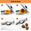 Esshogo Chestnut Cutter, Nutcracker Stainless Steel, Multifunctional Chestnut Tongs, Chestnut