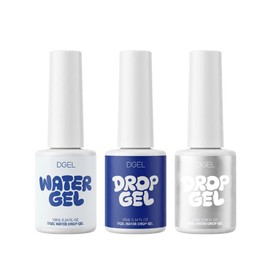 Diesel Silver Water Drop Water Drop Gel Summer Nail / 디젤 실버 워터드롭 물방울젤 여름네일