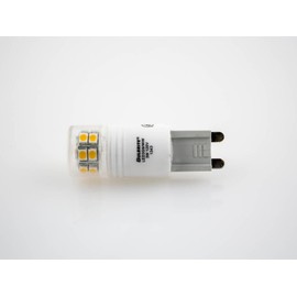 Bulbrite LED3G9/WW 3-Watt LED T4 G9 Bulb, 20W Halogen Equivalent, Soft White