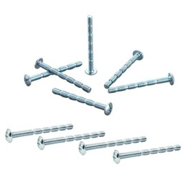 60Pcs Silver M4 x 45mm Truss Head Break Away Screws, Head Breakaway Machine Screws