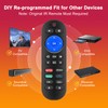 2 Pc Programmed Replacement Remote for Roku with Volume Key