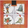 Bug Art Kooks Ceramic Xmas Christmas Tree Decorations Set of