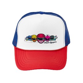 CafePress Power Rangers Linear Helmets Snapback Trucker Hat