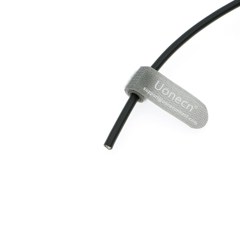 Uonecn M12 Female 4 Pin A-Code Sensor Connector PVC Aviation