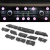 11pcs Car Interior Accessory AC Air Conditioning Button Fits for