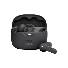 JBL Tune Beam, Audífonos Inalámbricos ANC Bluetooth, Drivers de 6mm, Reproducción 48 Horas, Resistentes al Agua y al Polvo IP54 - Negro