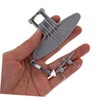 WHAMVOX Washing Machine Door Lock Accessory Black Door Handles Replacement