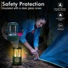 RDS Green Candle Lantern - 8-Inch Camping Gear for Campers