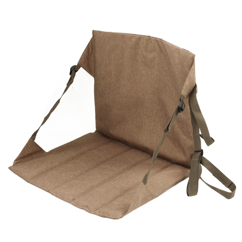 Folding Stadium Cushion 600D Oxford Cloth with Backrest Portable Stadium