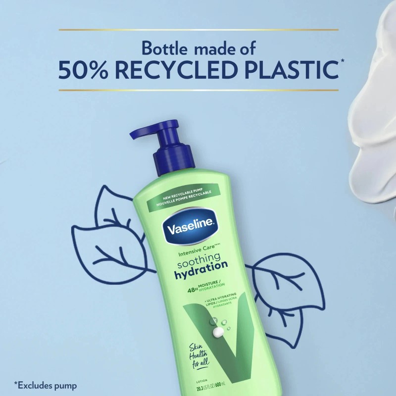 Vaseline Intensive Care Body Lotion Soothing Hydration for Women Dry