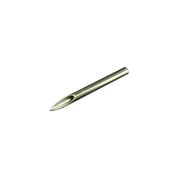 BodyJewelryOnline Body Piercing Needle, 14 G, Surgical Steel, Sterilized, Disposable,