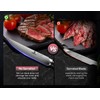 Piklohas Steak Knives Set of 4, 4.5 Inch Non Serrated