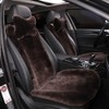 OGLAND 100% Natural Fur Sheepskin Universal car seat Covers for