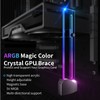 upHere ARGB Graphics Card GPU Support Bracket,Adjustable Single Slot,Support Video