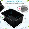Ice Block Form With Lid Makes 12 Lb. Ice Cube
