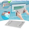 Pool Skimmer Winter Plug - Upgraded Above Ground Pool Wide