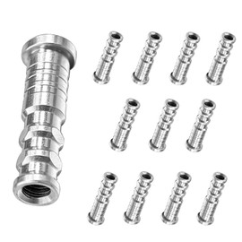 .246 Archery Arrow Inserts Aluminum Replacement for Gold Tip INS24612 12Pcs