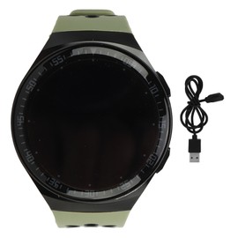 Men Digital Sports Watch Bluetooth 1.28 Inch HD Screen IP67 Waterproof Electronic Music Smartwatch for Fitness Green