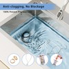 2 Pcs Bathroom Sink Drain Strainer, Pop-up Bathroom Sink Strainer
