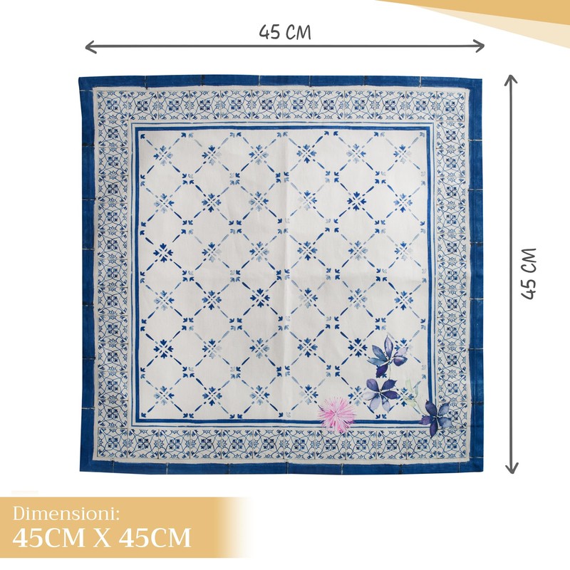 Maison d' Hermine Cloth Napkins 45cm x 45cm100% Cotton Decorative