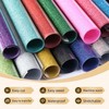 Glitter HTV Heat Transfer Vinyl 12"x10" Bundle 13 Sheets Iron