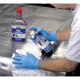 Eastwood Silicone Surface Preparation Wax Polish Grease Dirt Remover | Automotive Painting Pre-Prep Spray Solution | Easy to Use Spray On Application | 2 Pack