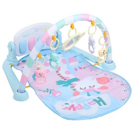 Baby Musical Fitness Play Mat Piano Keyboard Gym Carpet Educational Toy for 0-18M Kids