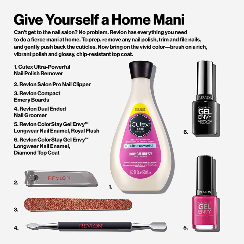 Cutex Ultra Powerful 450ml, Tropical Breeze Scent, Clear