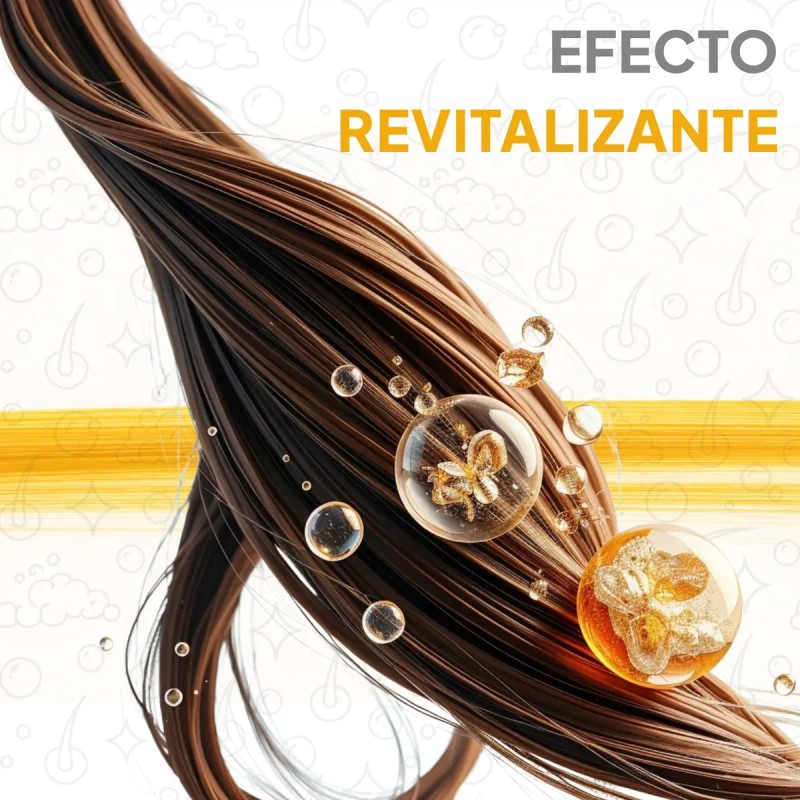 Shampoo Anticaída Crecimiento Capilar Cabello Con 3 Activos