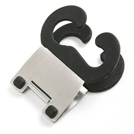 Norpro Spoon Pot Clip Handy Kitchen Gadget Organize Cooking, 3.25â€, Black