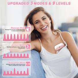 Uleway Milchpumpe Elektrische Tragbar | Tragbare Milchpumpe Elektrisch Freihändig | 3 Modi & 9 Saugstufen | Schmerzfrei | Geräuscharm| Elektrische Milchpump mit LCD |Fernbedienungen | 2 Stücke