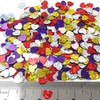 30 Grams"6mm Heart" Confetti Holographic Wedding Sequins Decorations (Multi-Colour -