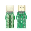 CERRXIAN HDMI Male to Male Adapter Gold Plated Seamless with