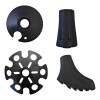 Cestas Para Bastones De Senderismo Canastas Universales Color Negro