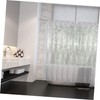 iplusmile 3D Pattern Shower Curtain Liner Waterproof Stand up Shower