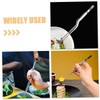 FELTECHELECTR 2pcs Stainless Steel Cooking Tweezers Versatile Food Clamps for