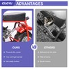 CILOYU Central Long Mini Bike Exhaust Header Pipe with Muffler
