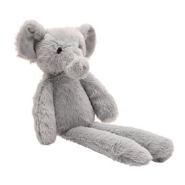 Nelly the Plush Long Leg Grey Elephant – 35 cm Soft Stuffed Animal Toy | Cuddly Elephant Plush for Kids, Babies & Toddlers | Nursery Comfort Toy 0-3 Years.