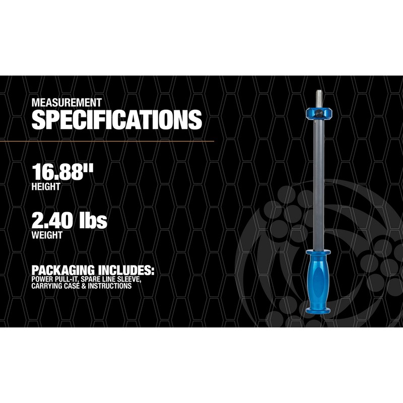 Madison Electric Products MWP Power Pull-It, Silver/Blue