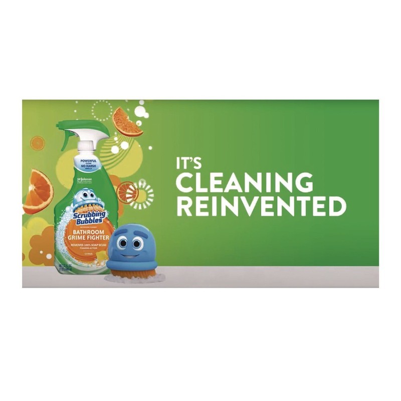 Scrubbing Bubbles 306111EA Multi Surface Bathroom Cleaner - Citrus Scent