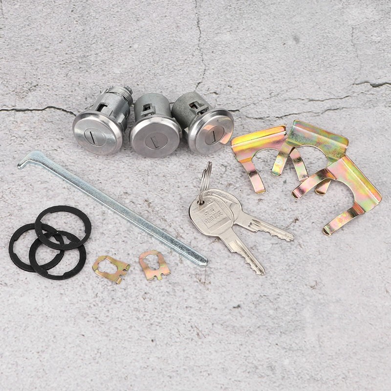 WQAPVHBG Car Door Lock Replacement, OE Number 654394765282 Key Cylinders
