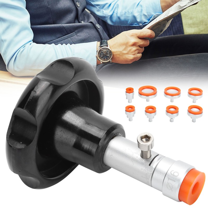 Professional Screw Back Case Watch Opener Suction Kit with 8