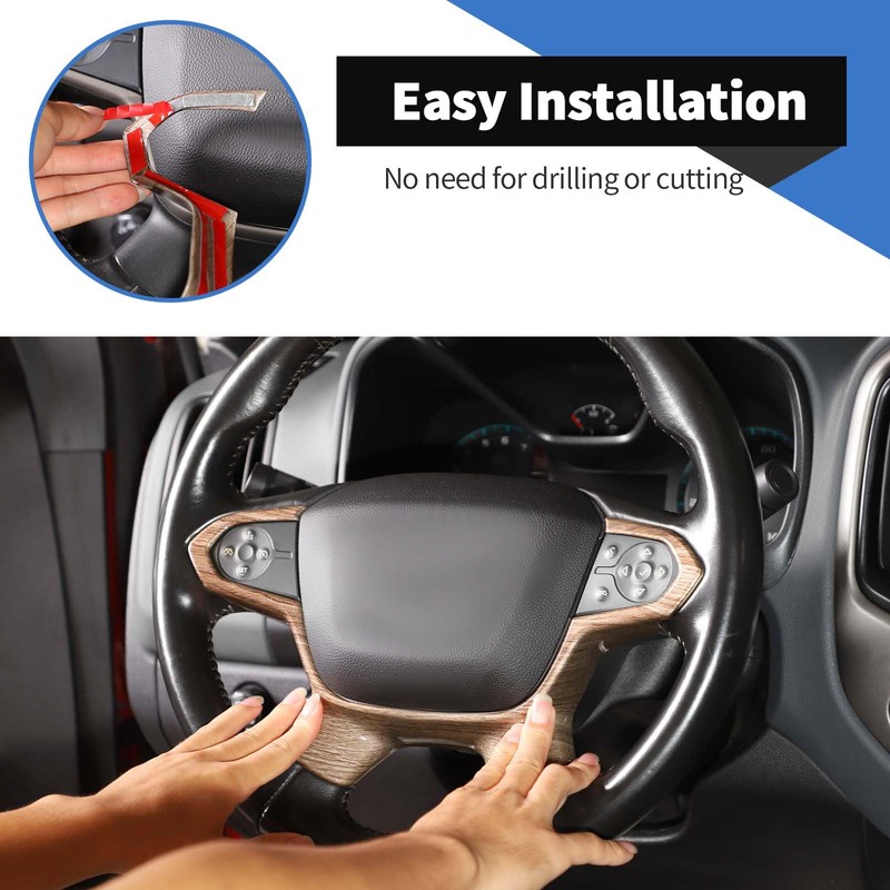 Voodonala para Chevy Colorado - Funda de panel de volante
