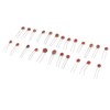 960Pcs Ceramic Capacitor In Line DIY Electronic Components 2PF-0.1UF 24